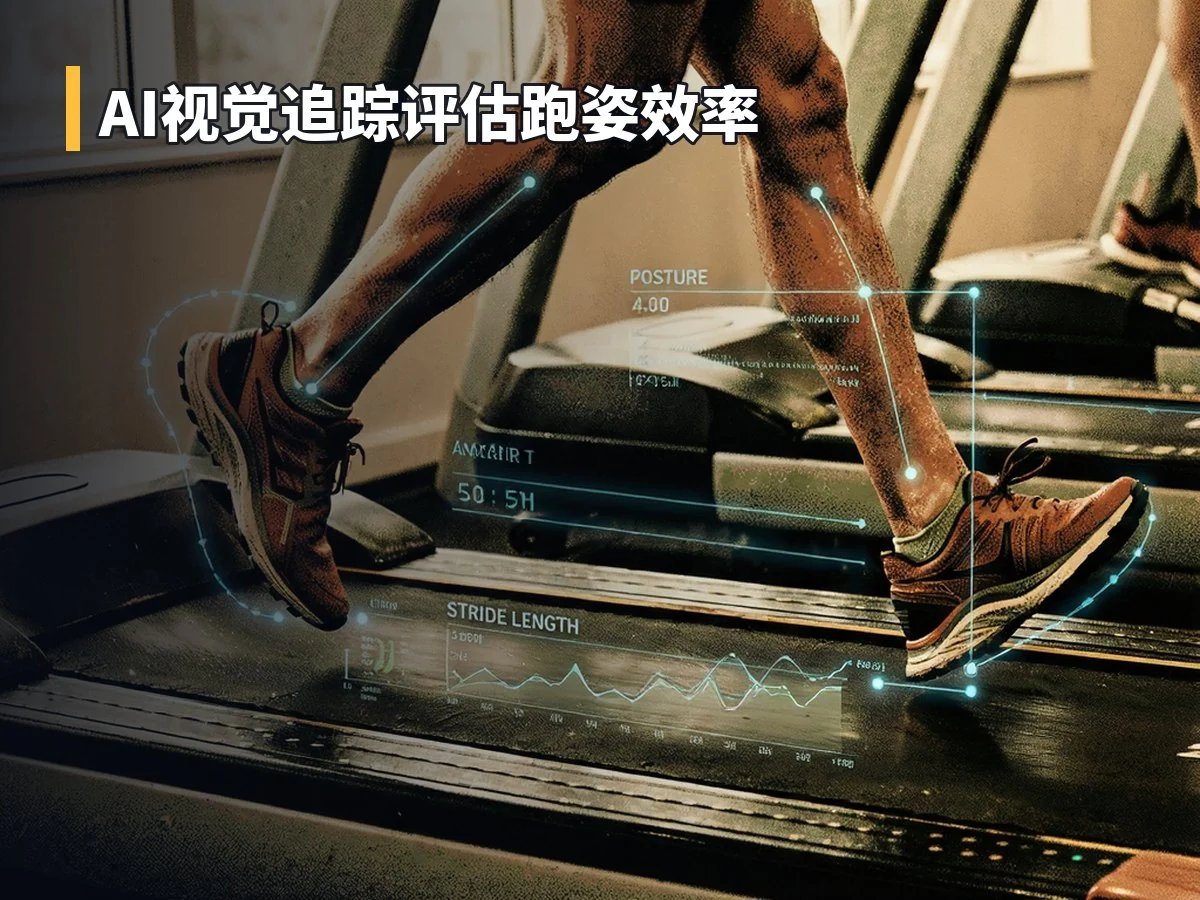 AI视觉追踪评估跑姿效率