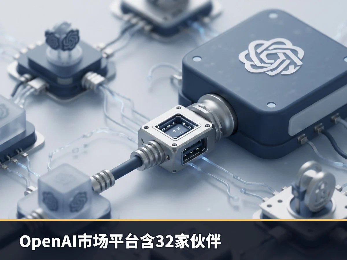 OpenAI市场平台含32家伙伴