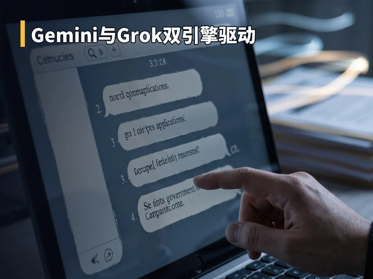 Gemini与Grok双引擎驱动