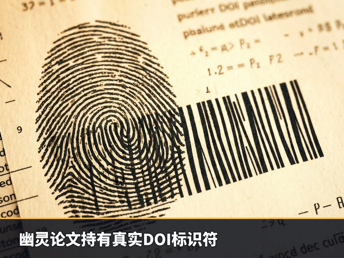 幽灵论文持有真实DOI标识符
