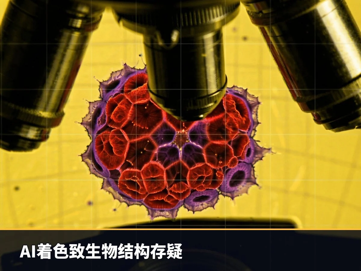 AI着色致生物结构存疑