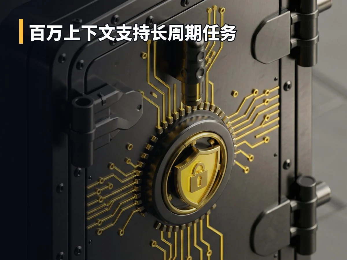 百万上下文支持长周期任务