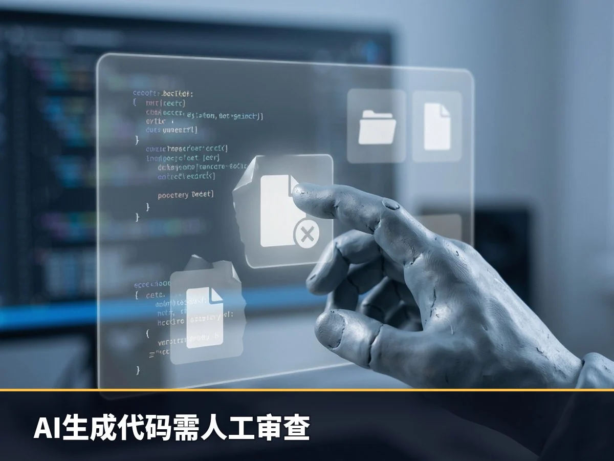 AI生成代码需人工审查