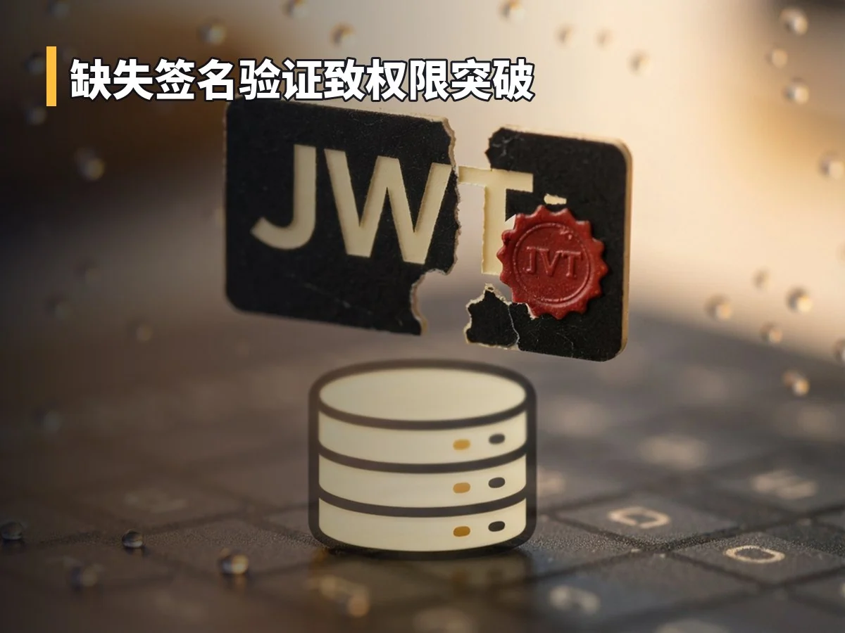 缺失签名验证致权限突破