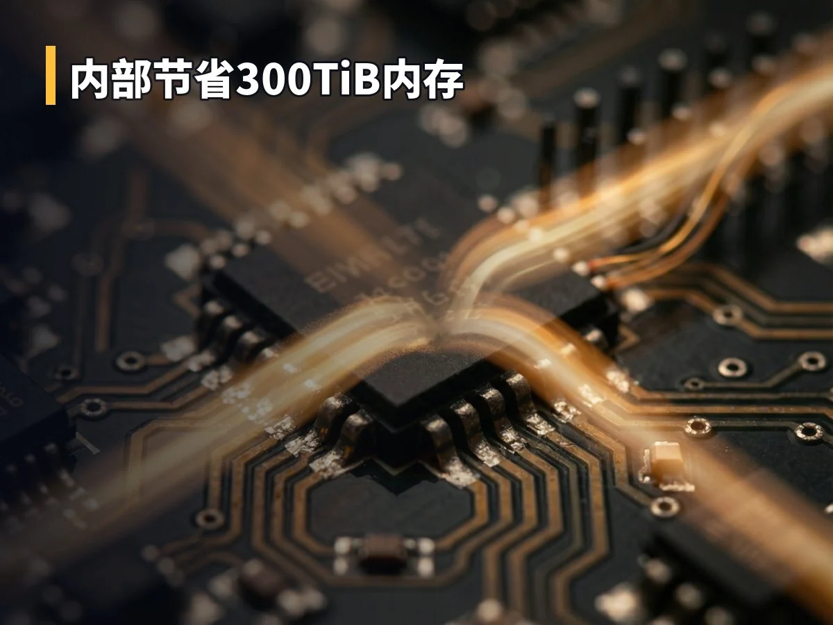 内部节省300TiB内存
