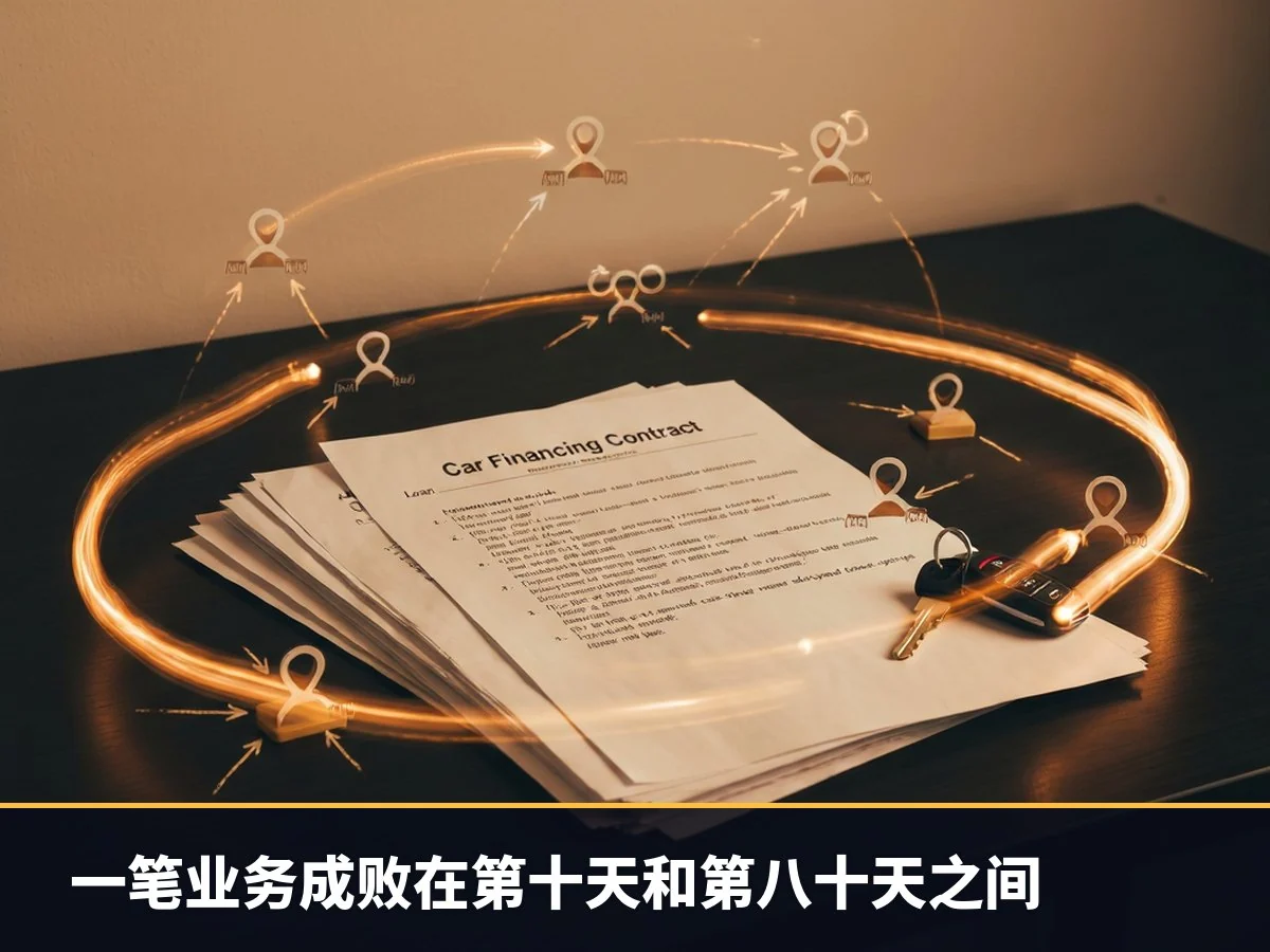 一笔业务成败在第十天和第八十天之间