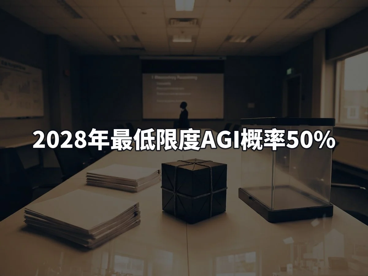 2028年最低限度AGI概率50%