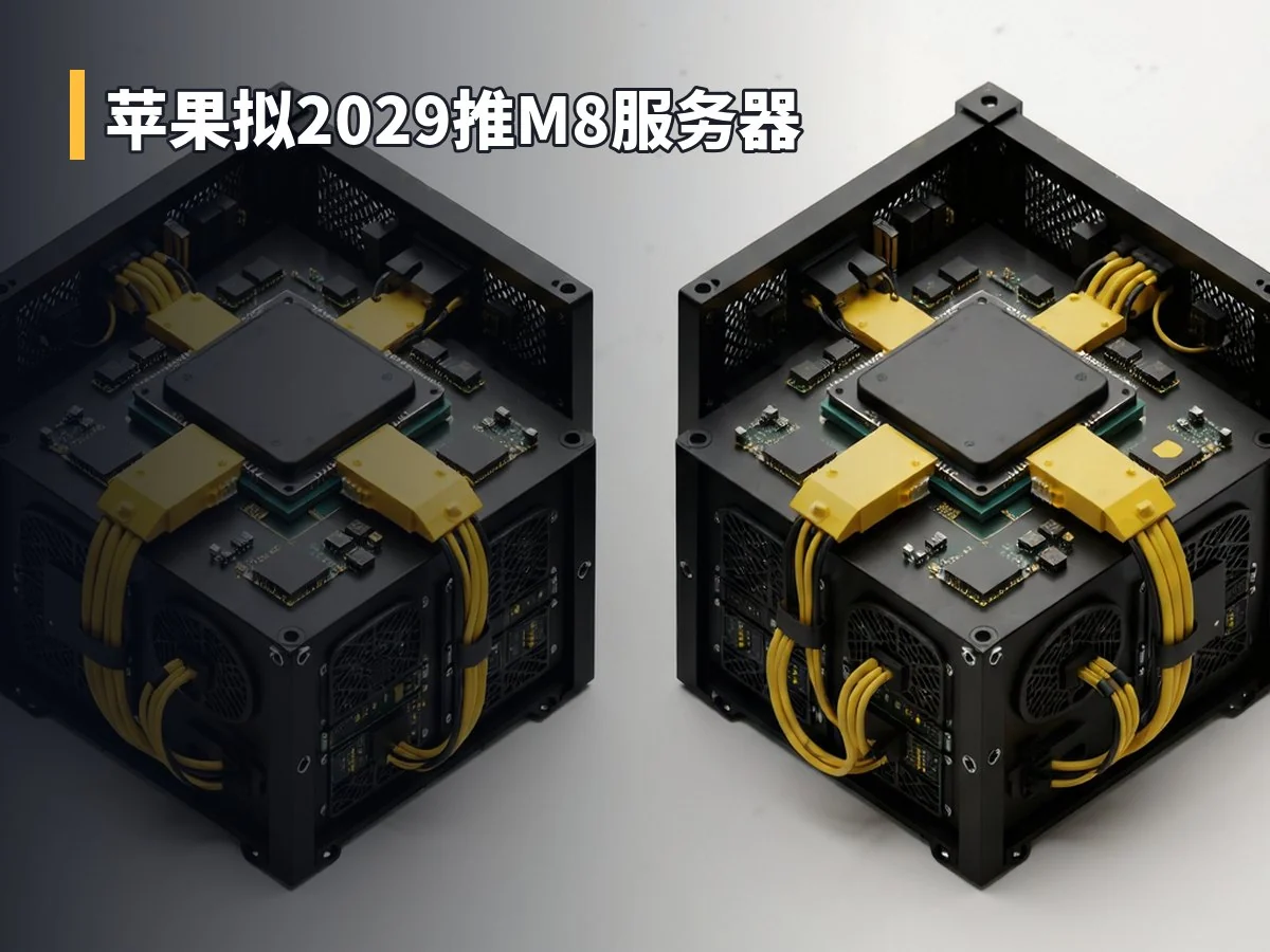 苹果拟2029推M8服务器