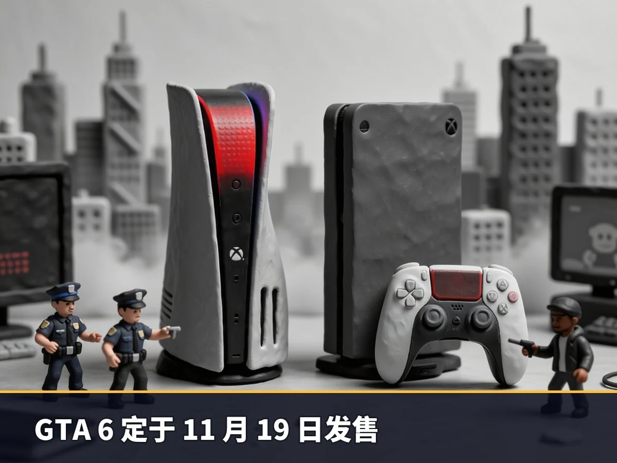 GTA 6 定于 11 月 19 日发售
