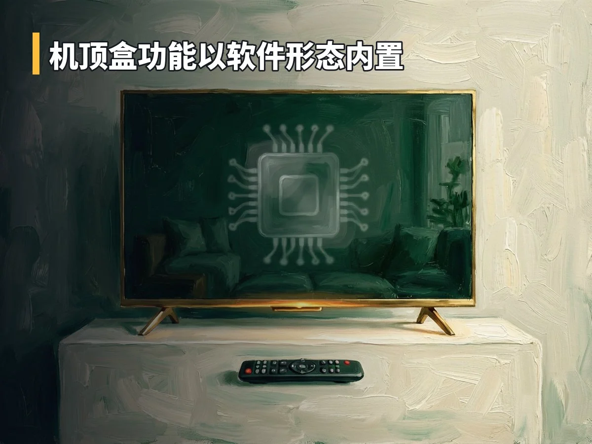 机顶盒功能以软件形态内置