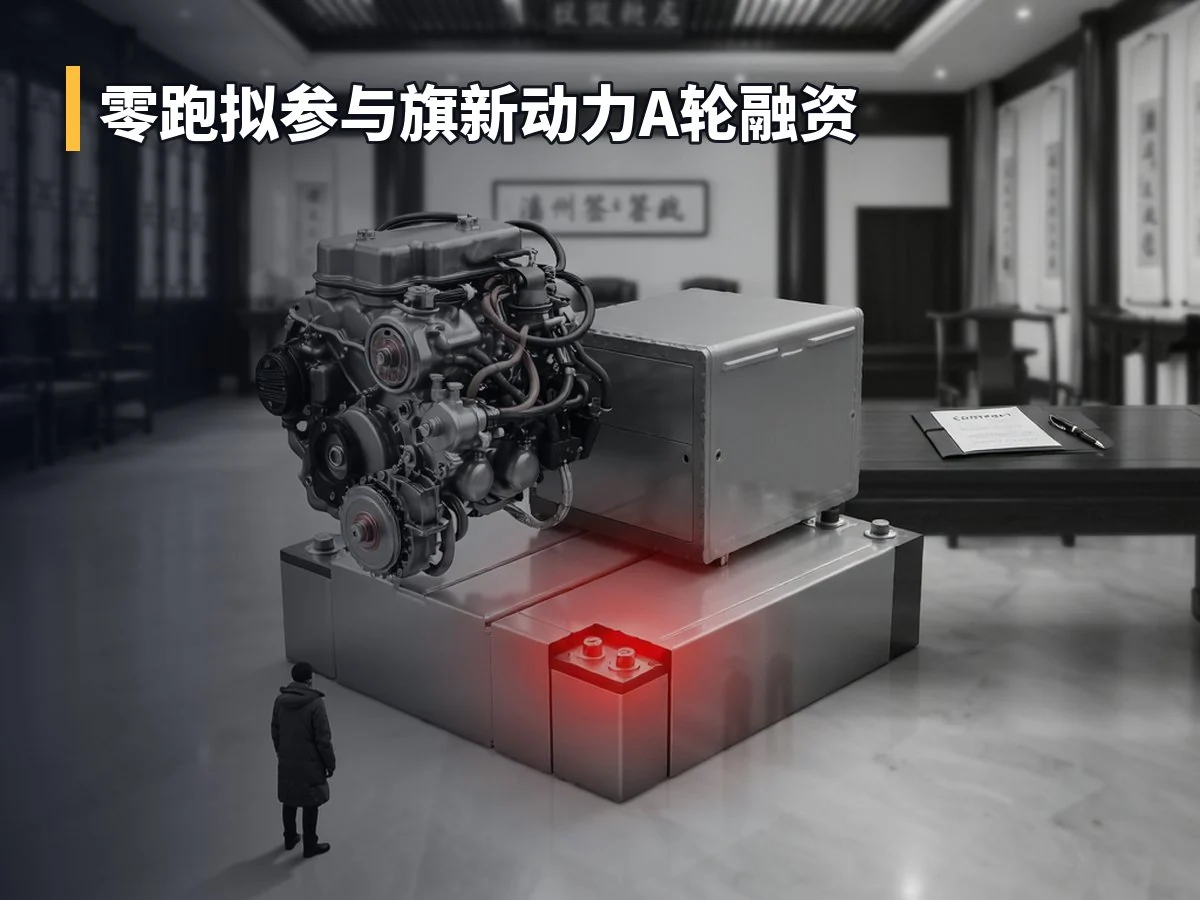 零跑拟参与旗新动力A轮融资
