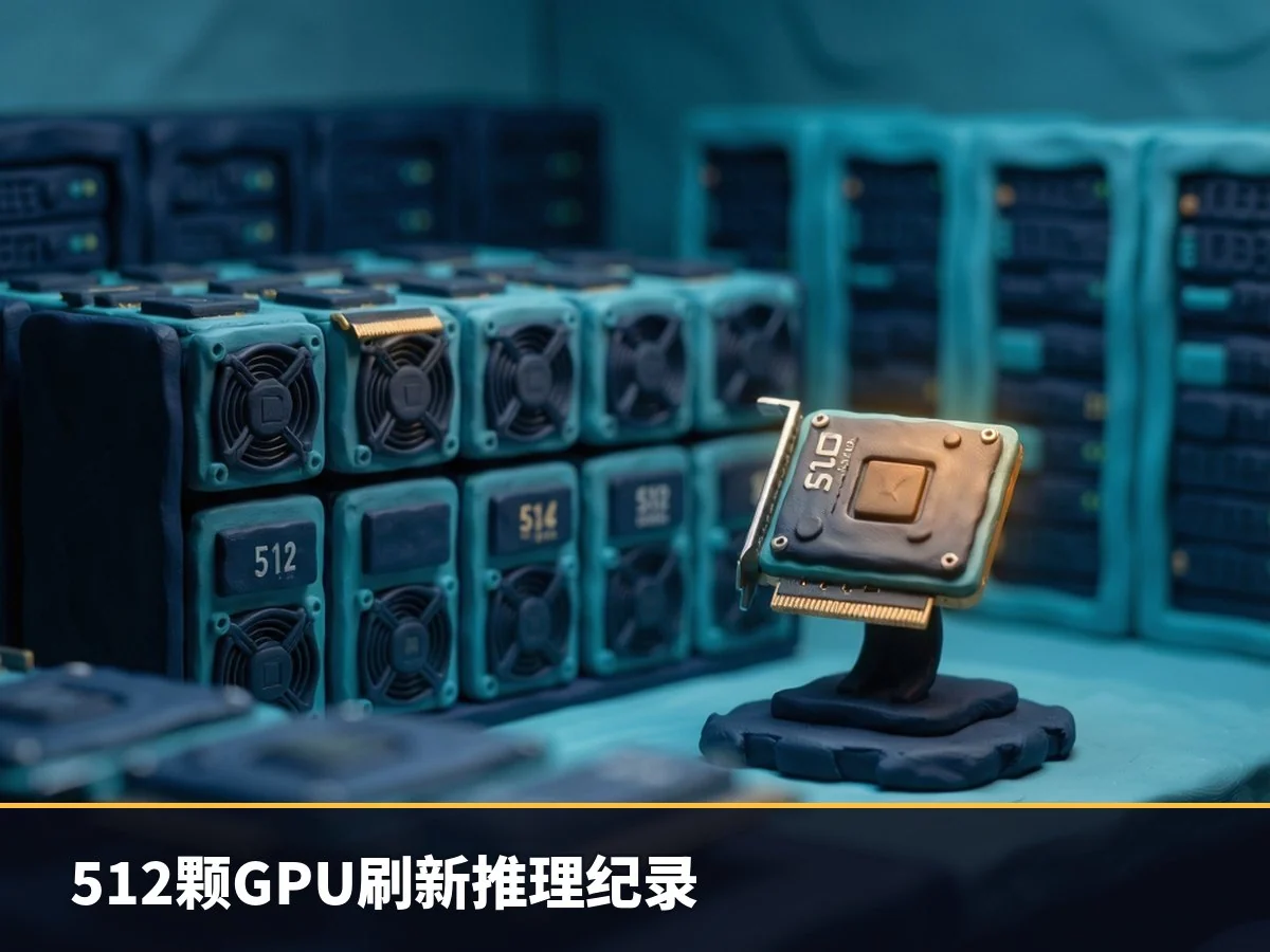 512颗GPU刷新推理纪录