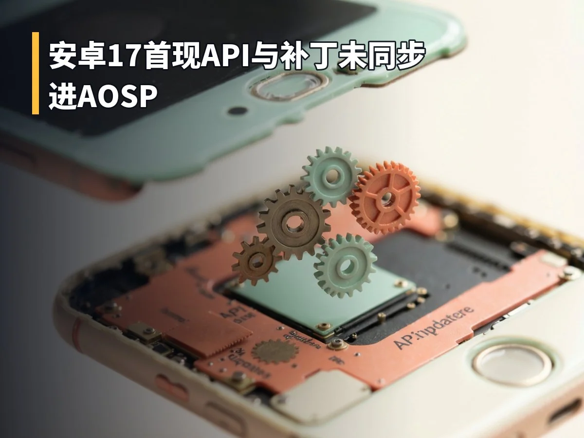 安卓17首现API与补丁未同步进AOSP