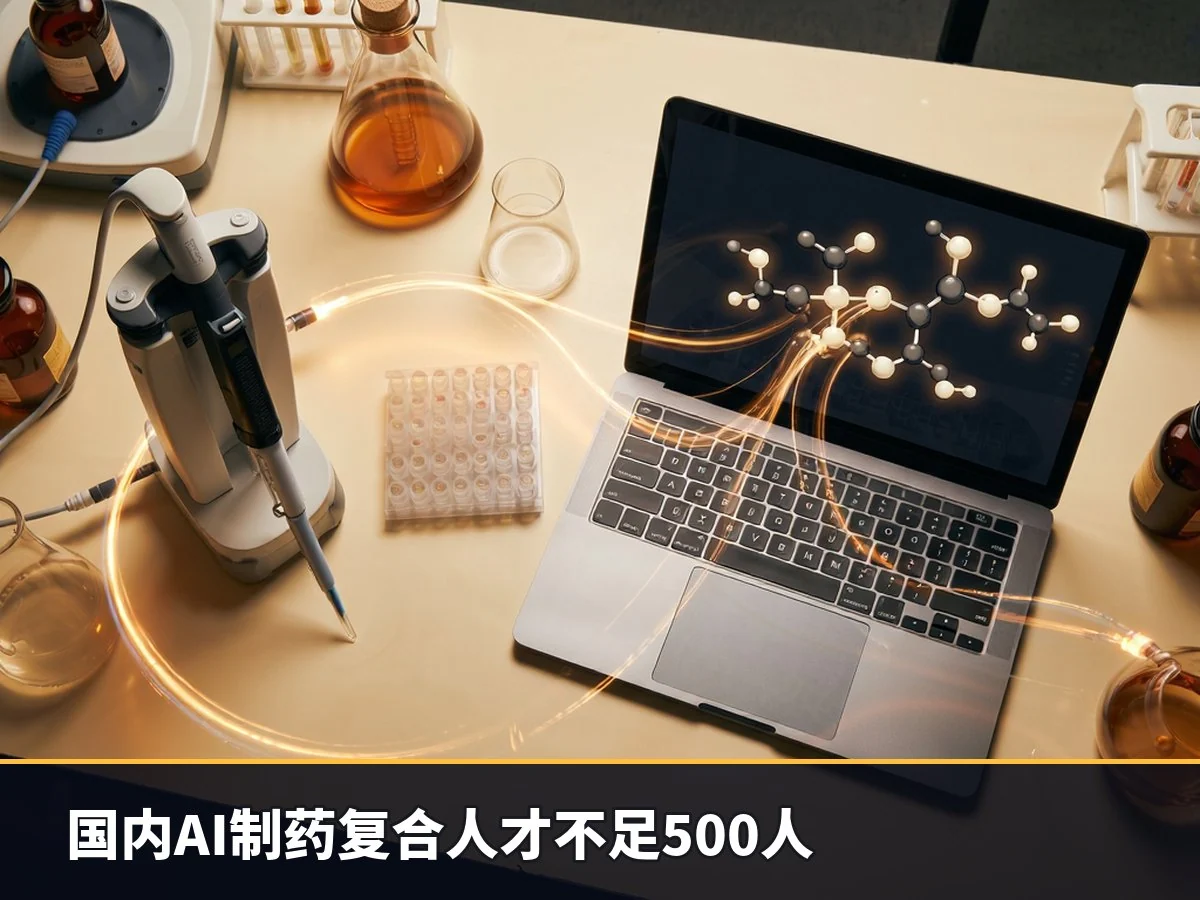 国内AI制药复合人才不足500人