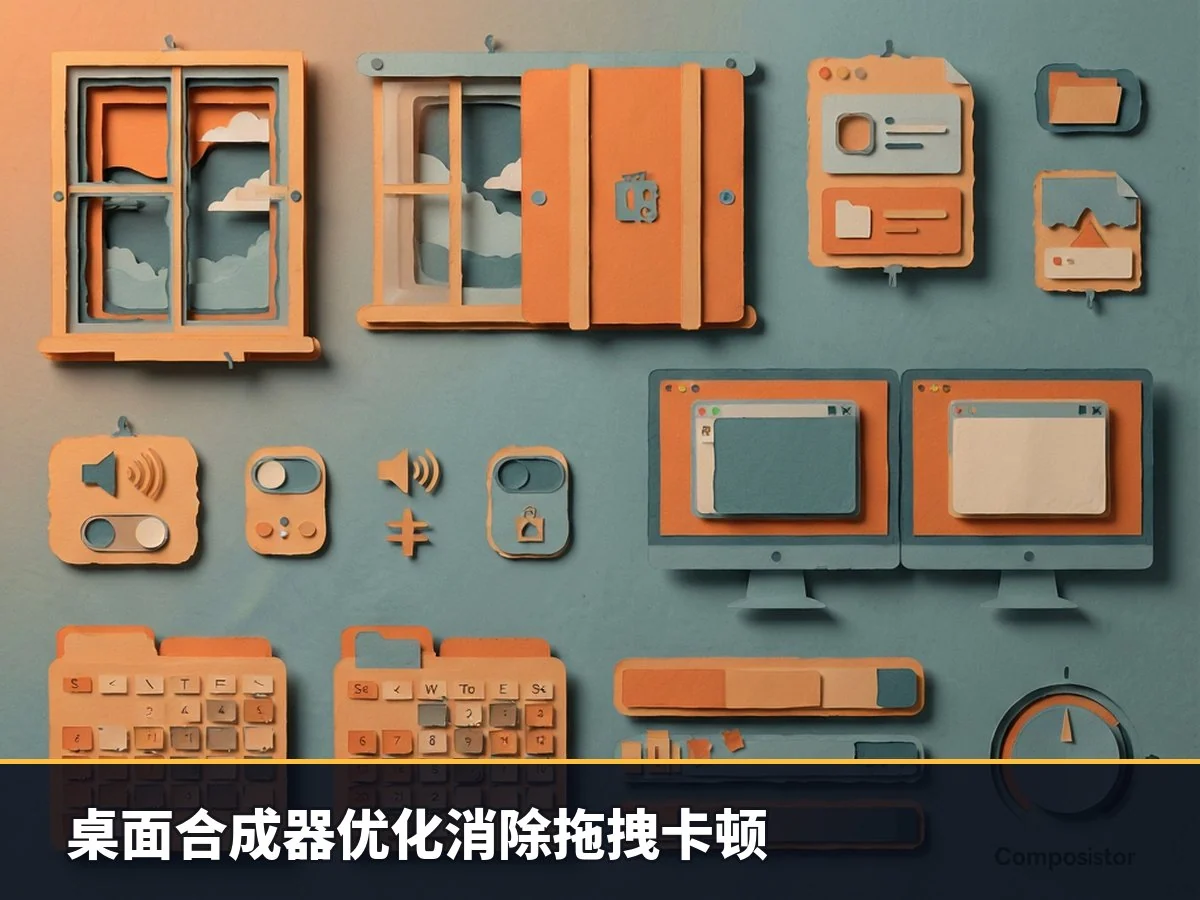 桌面合成器优化消除拖拽卡顿