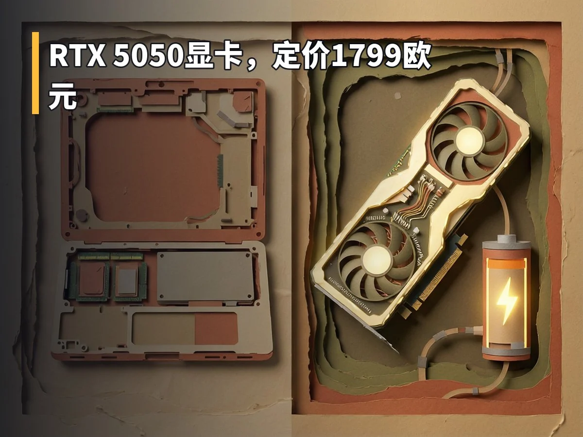 RTX 5050显卡,定价1799欧元