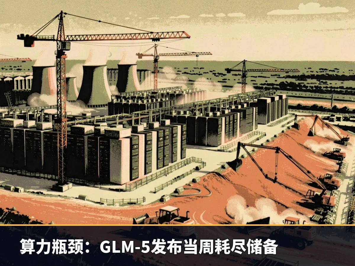 算力瓶颈：GLM-5发布当周耗尽储备