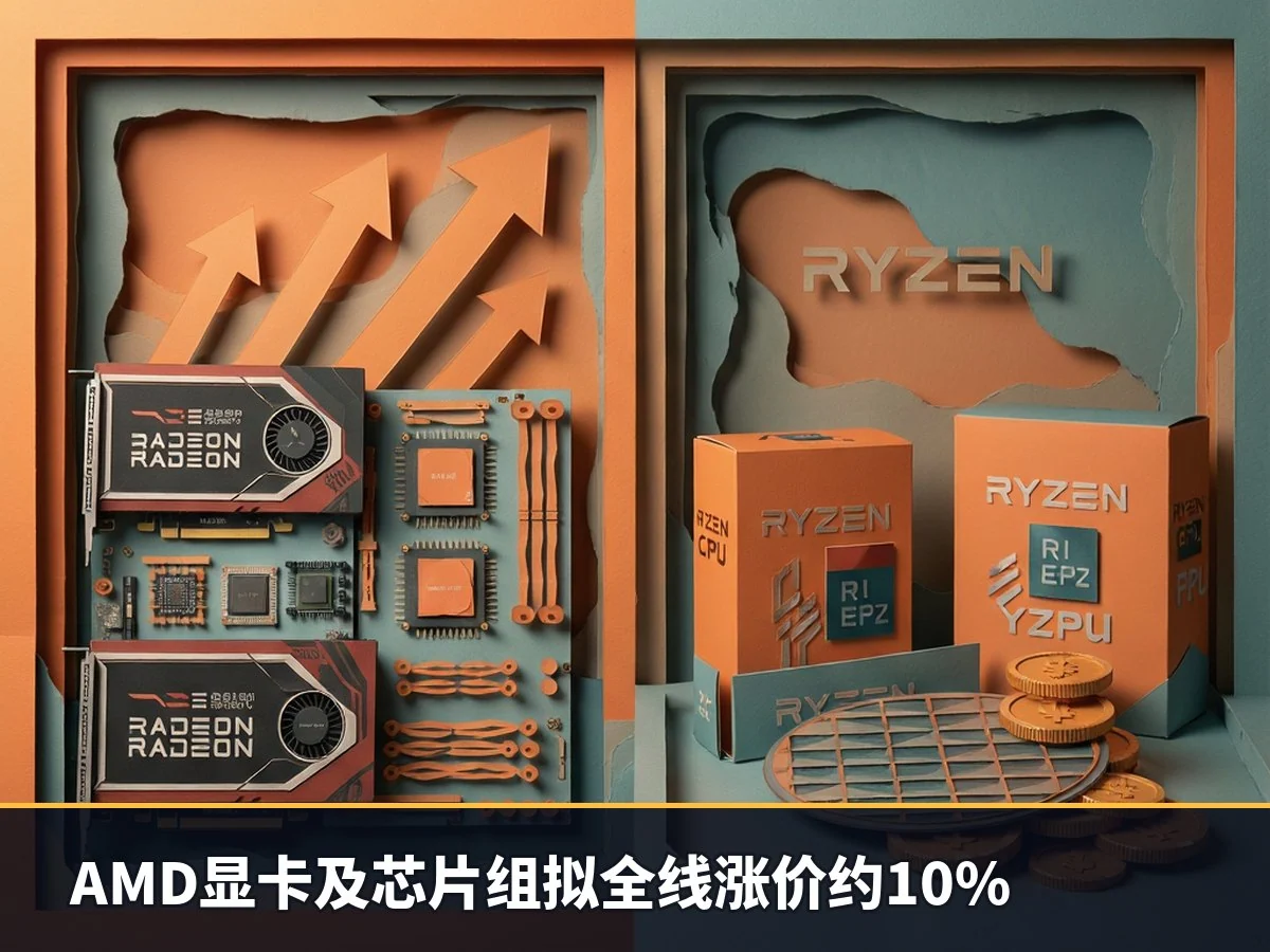 AMD显卡及芯片组拟全线涨价约10%