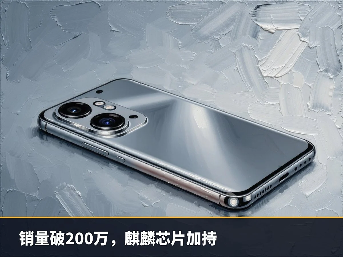 销量破200万,麒麟芯片加持