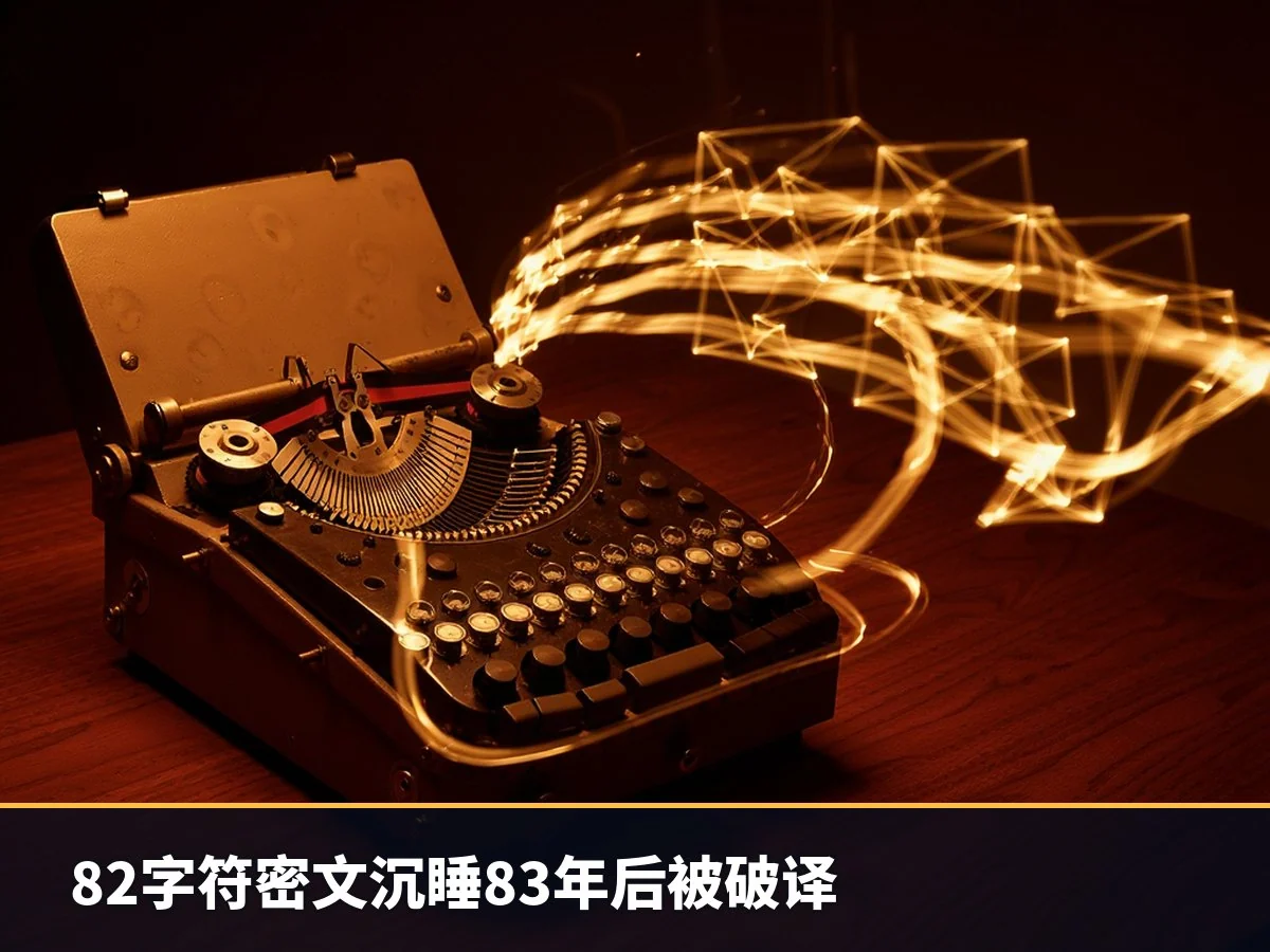 82字符密文沉睡83年后被破译