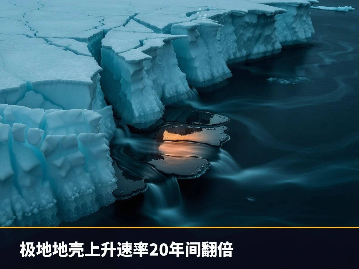 极地地壳上升速率20年间翻倍