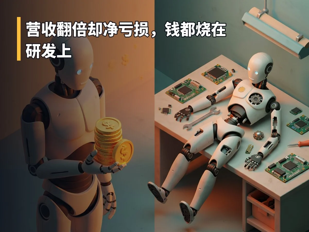 营收翻倍却净亏损,钱都烧在研发上