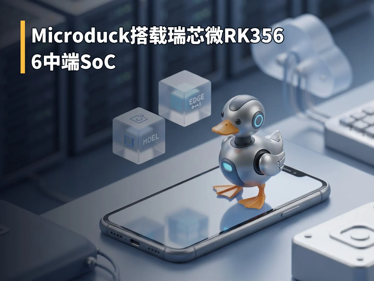 Microduck搭载瑞芯微RK3566中端SoC