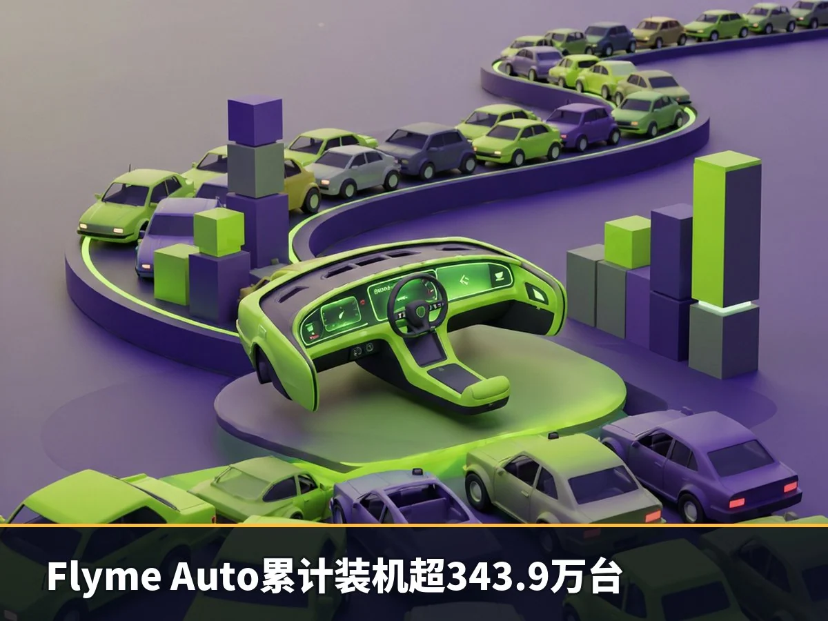 Flyme Auto累计装机超343.9万台