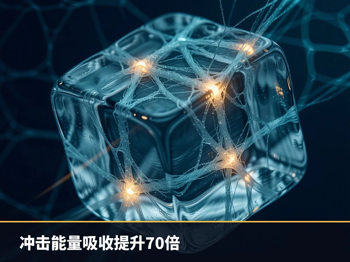 冲击能量吸收提升70倍