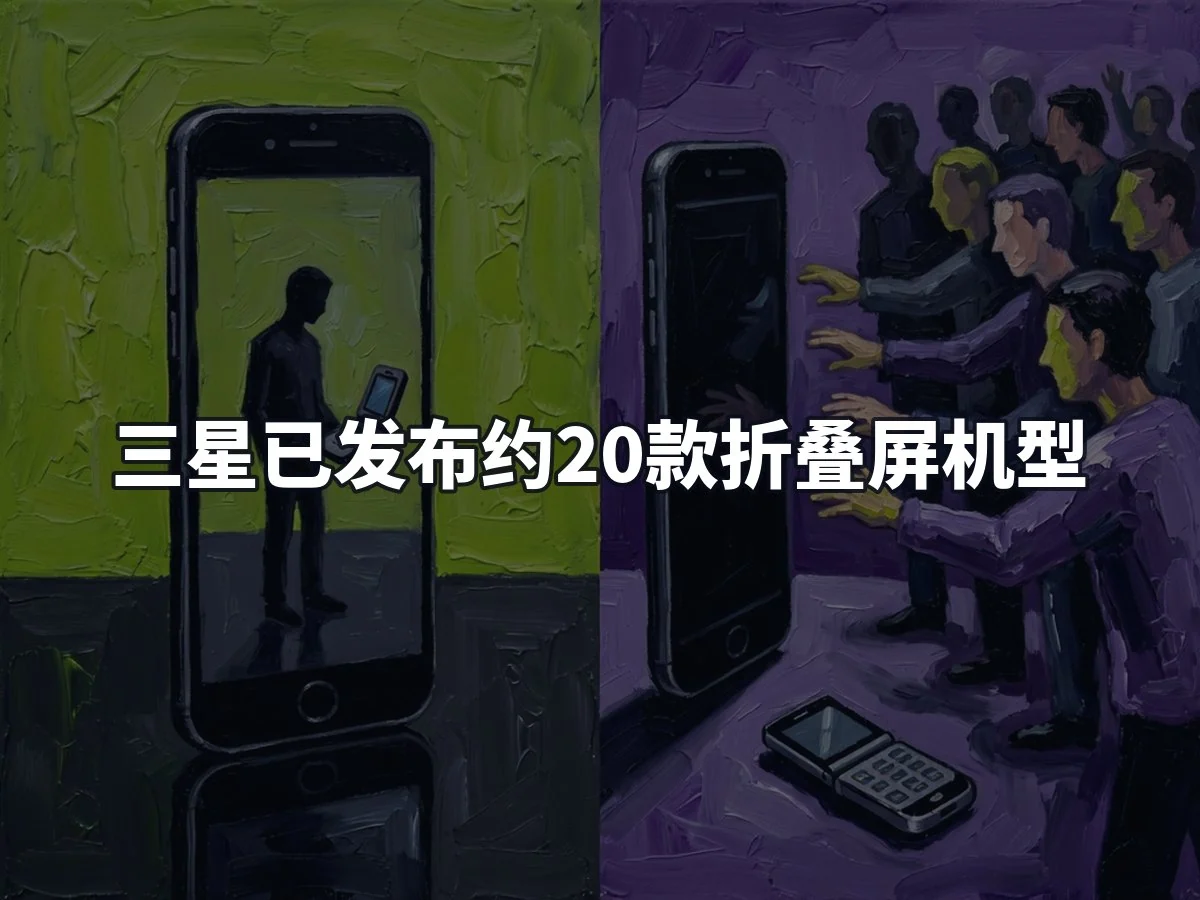 三星已发布约20款折叠屏机型