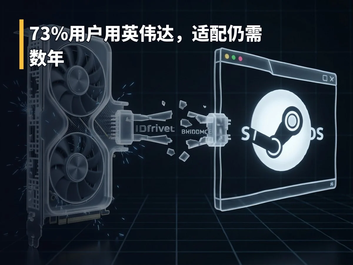 73%用户用英伟达,适配仍需数年