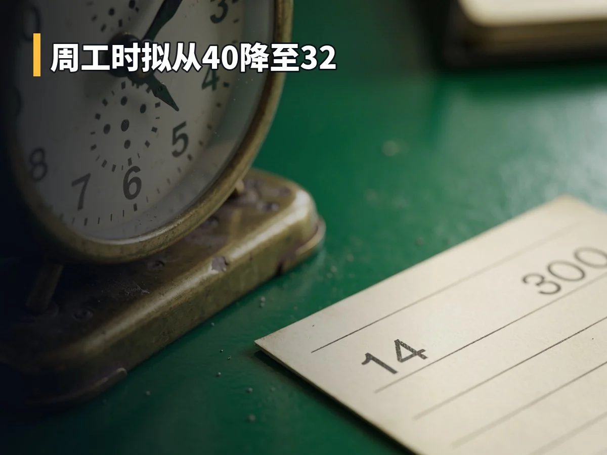 周工时拟从40降至32