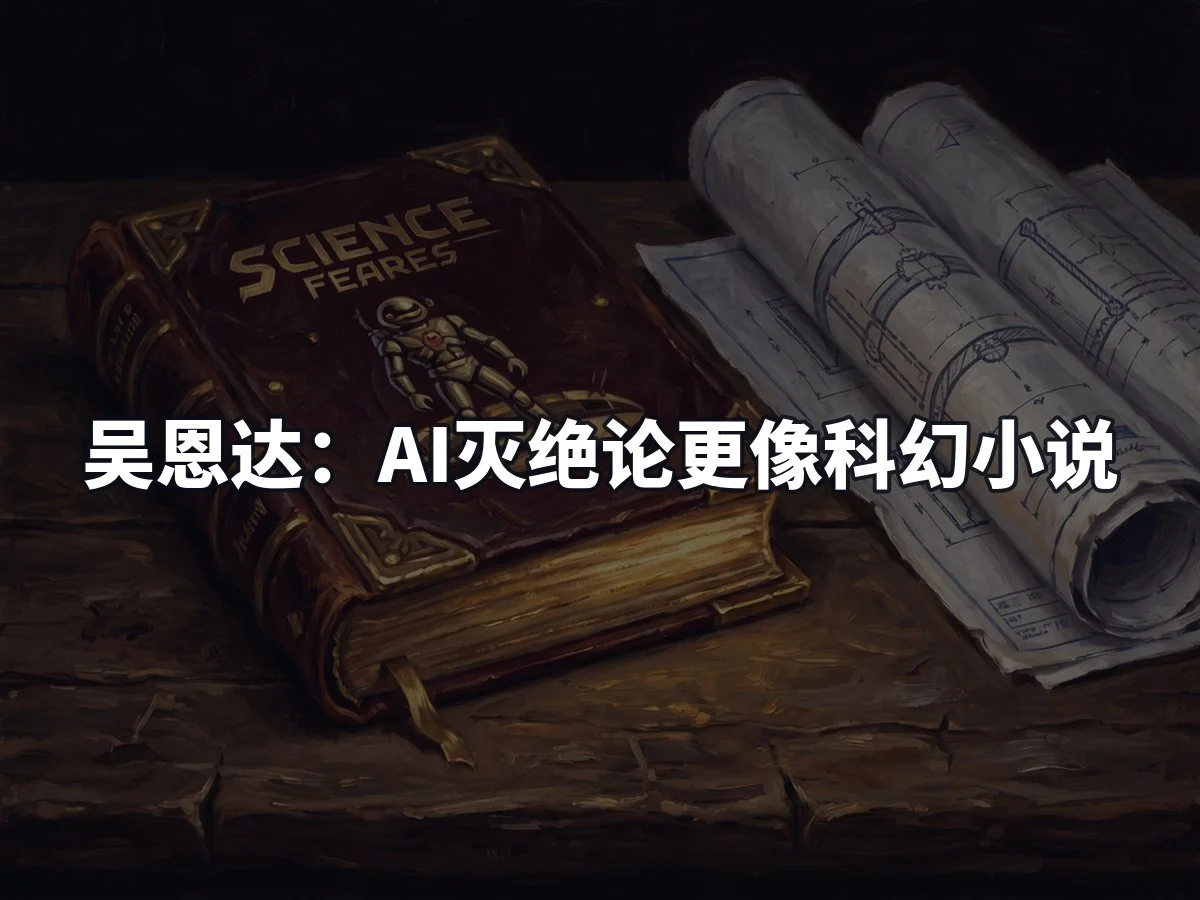 吴恩达:AI灭绝论更像科幻小说
