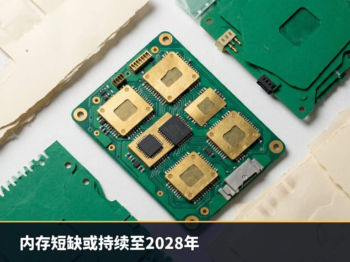 内存短缺或持续至2028年