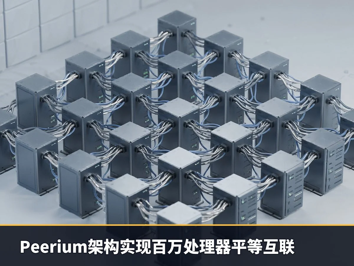 Peerium架构实现百万处理器平等互联