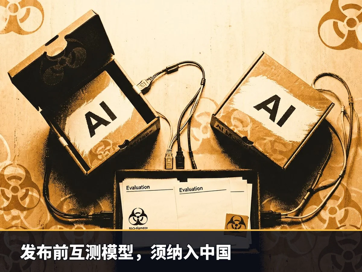 发布前互测模型,须纳入中国