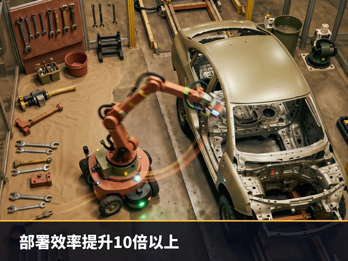 部署效率提升10倍以上