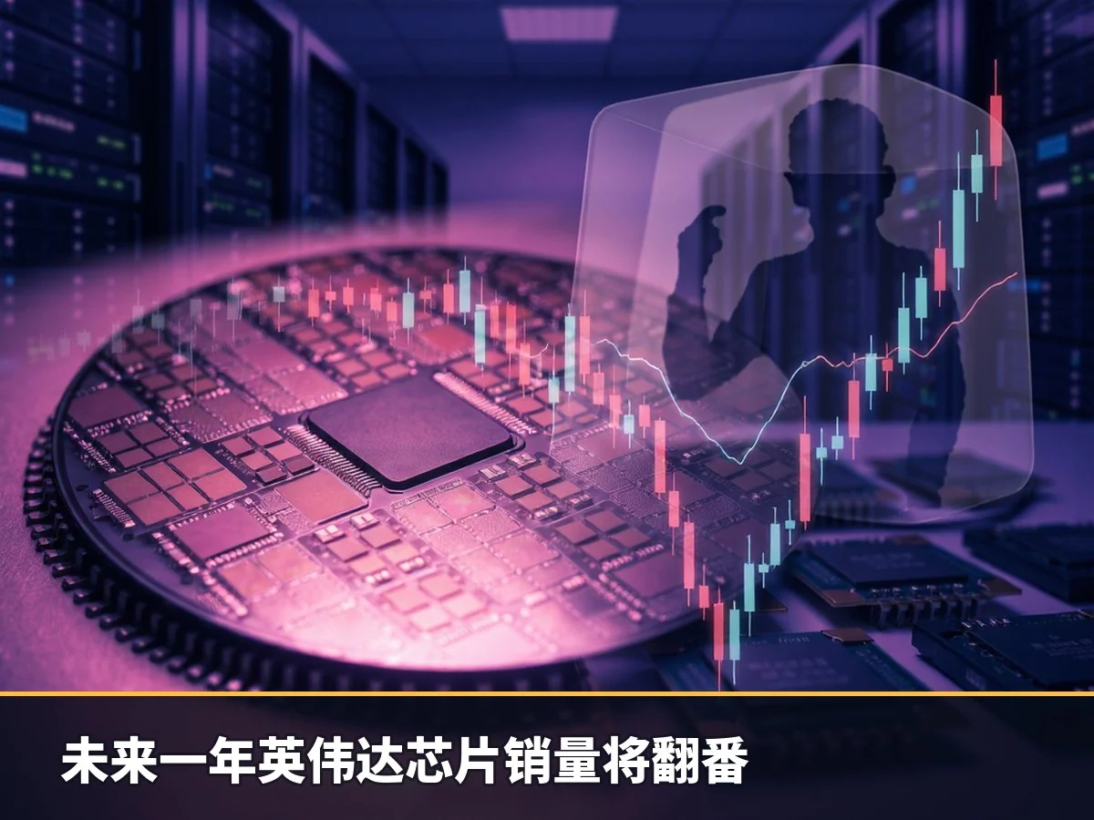 未来一年英伟达芯片销量将翻番