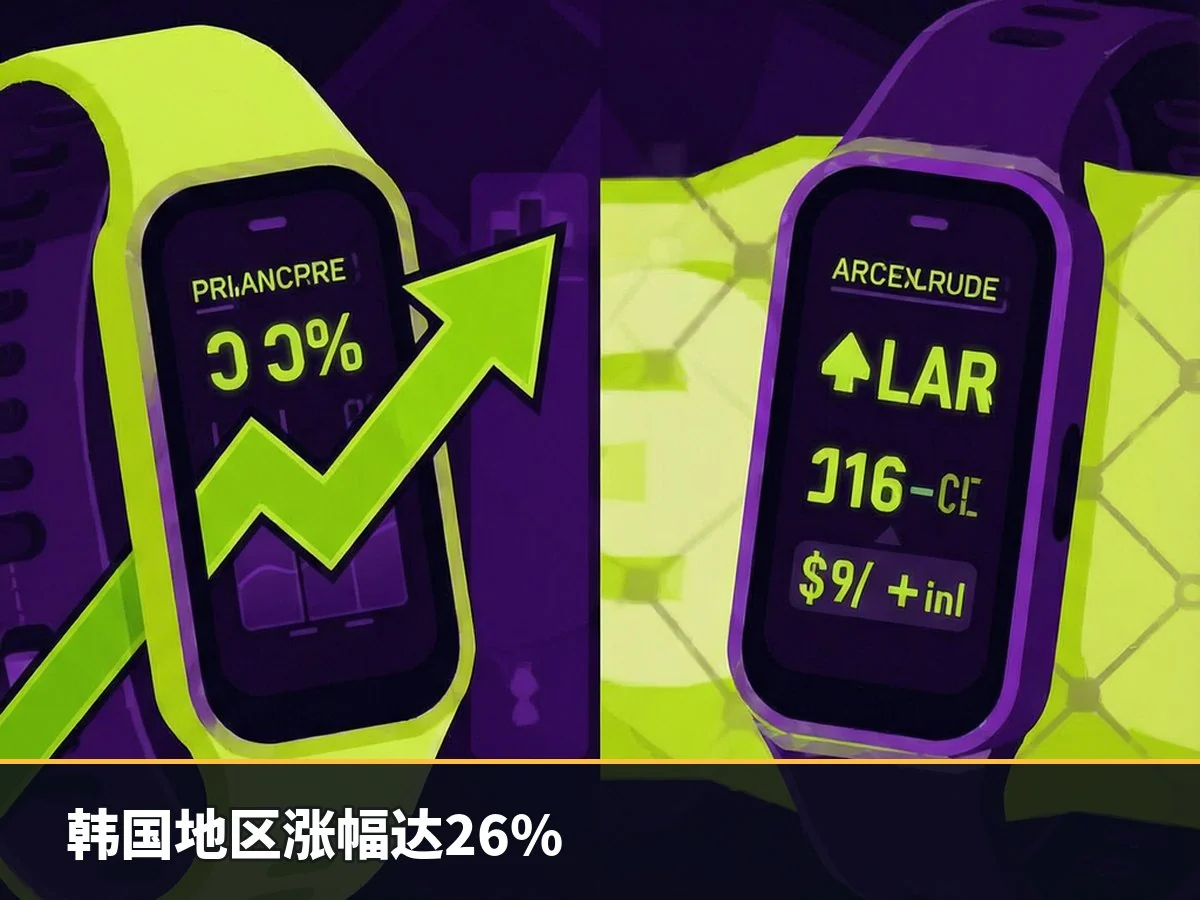 韩国地区涨幅达26%