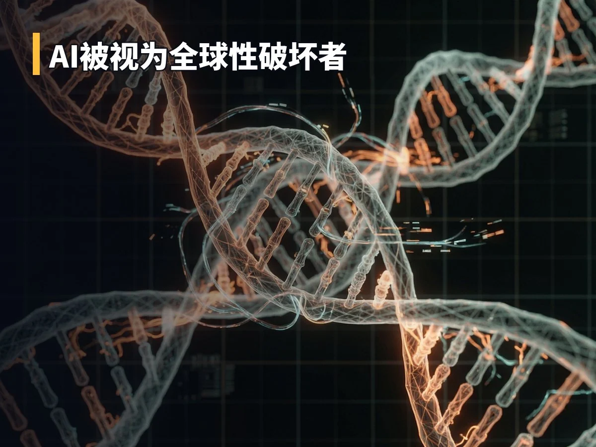 AI被视为全球性破坏者