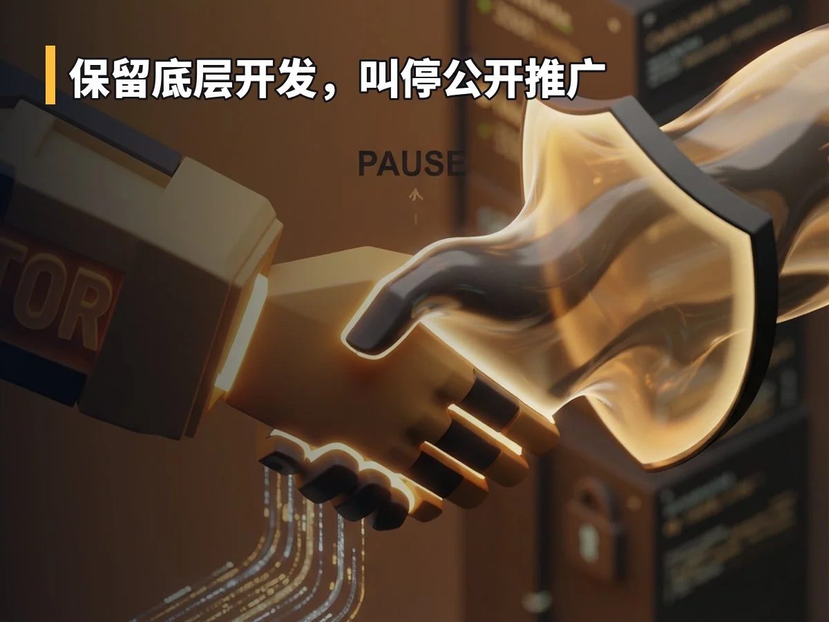 保留底层开发,叫停公开推广