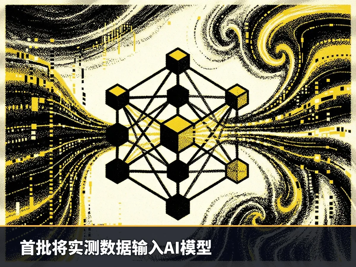 首批将实测数据输入AI模型