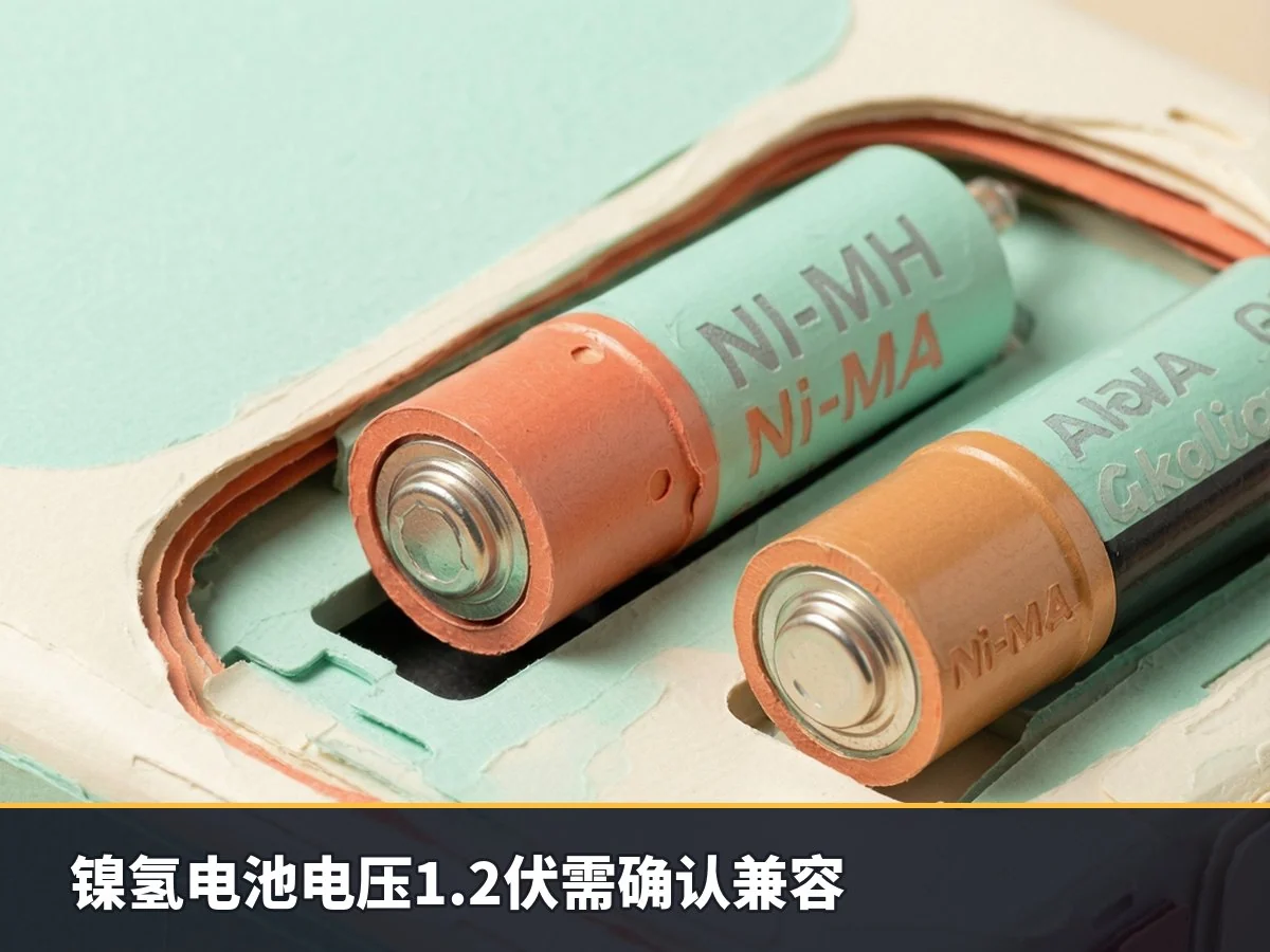 镍氢电池电压1.2伏需确认兼容