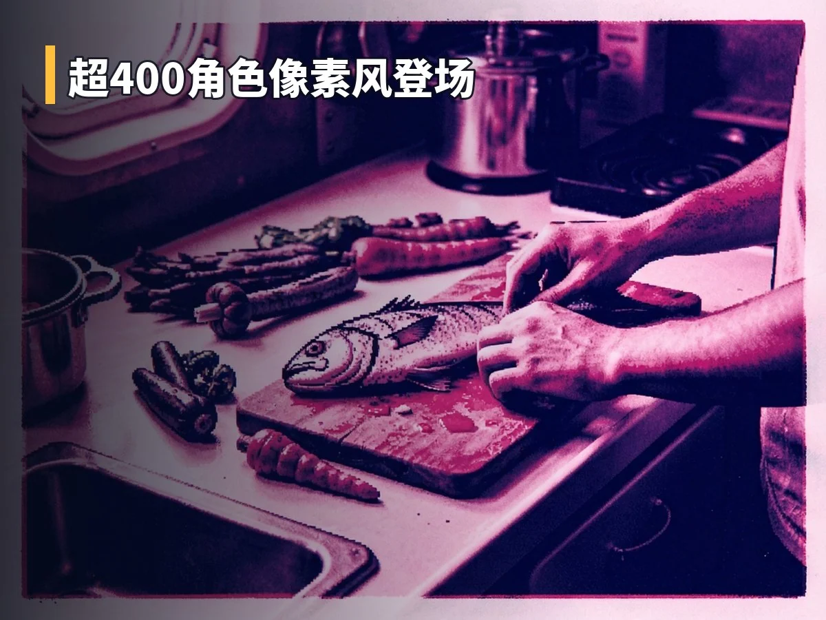 超400角色像素风登场
