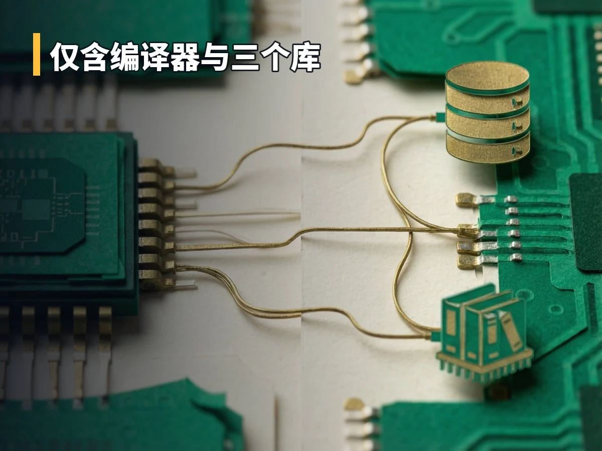 仅含编译器与三个库