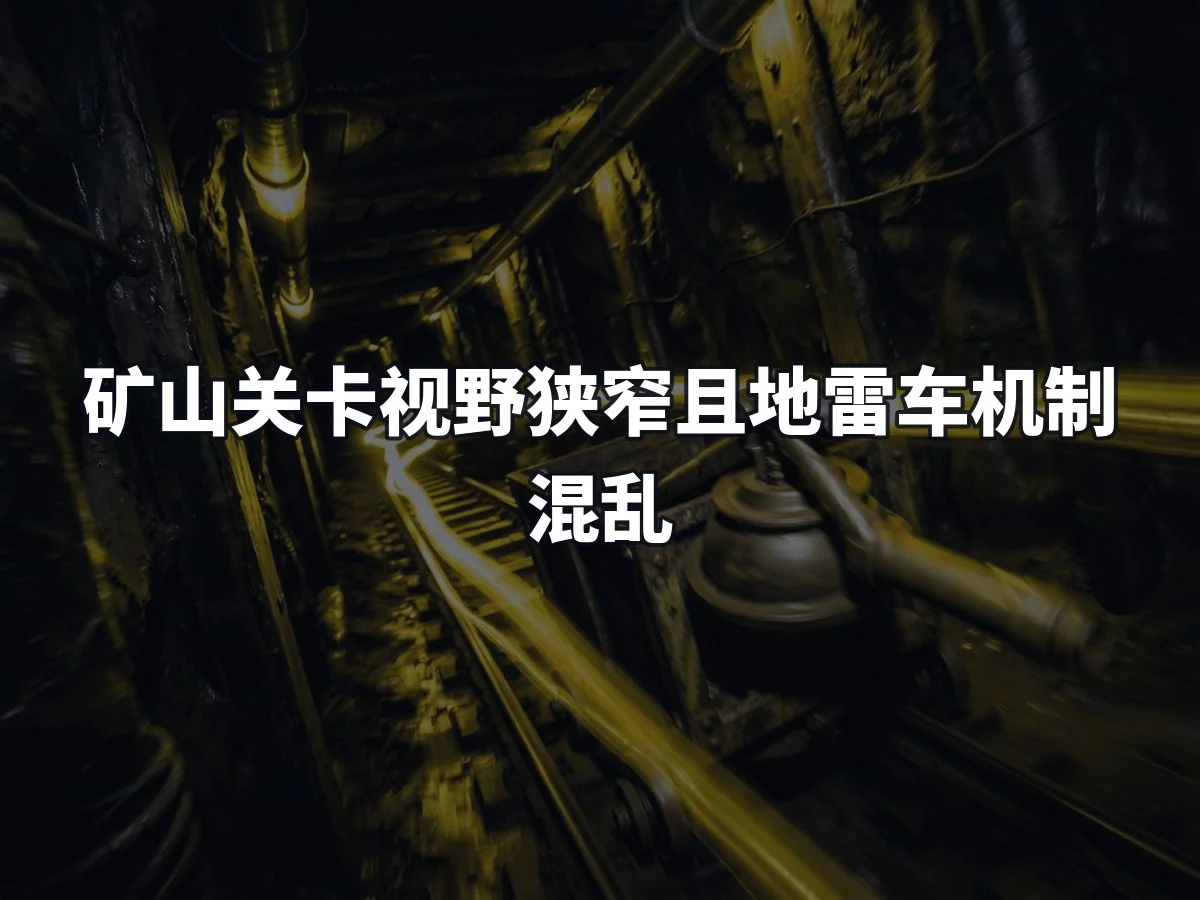 矿山关卡视野狭窄且地雷车机制混乱