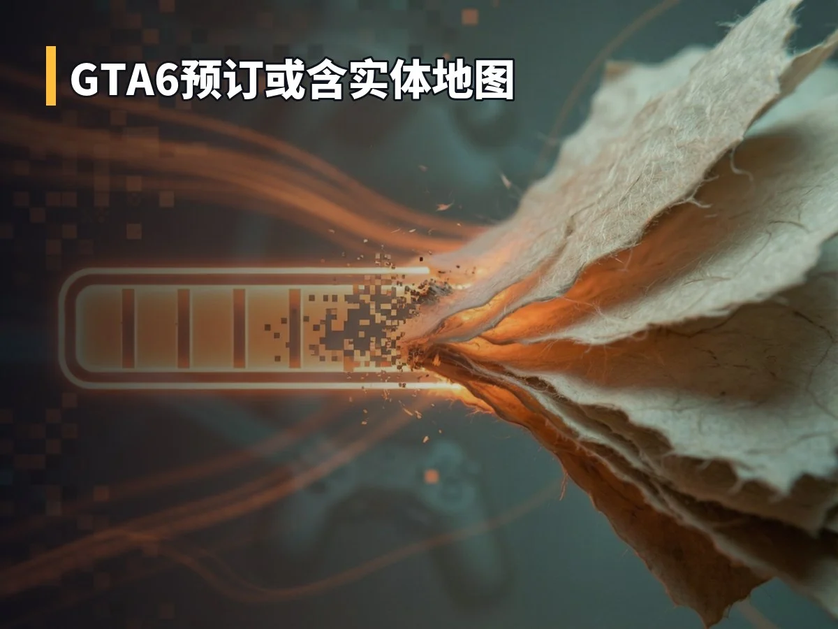 GTA6预订或含实体地图