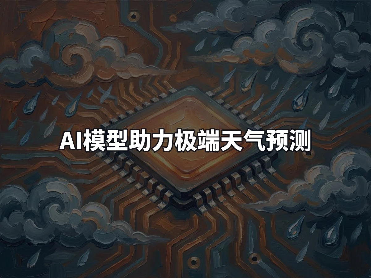 AI模型助力极端天气预测