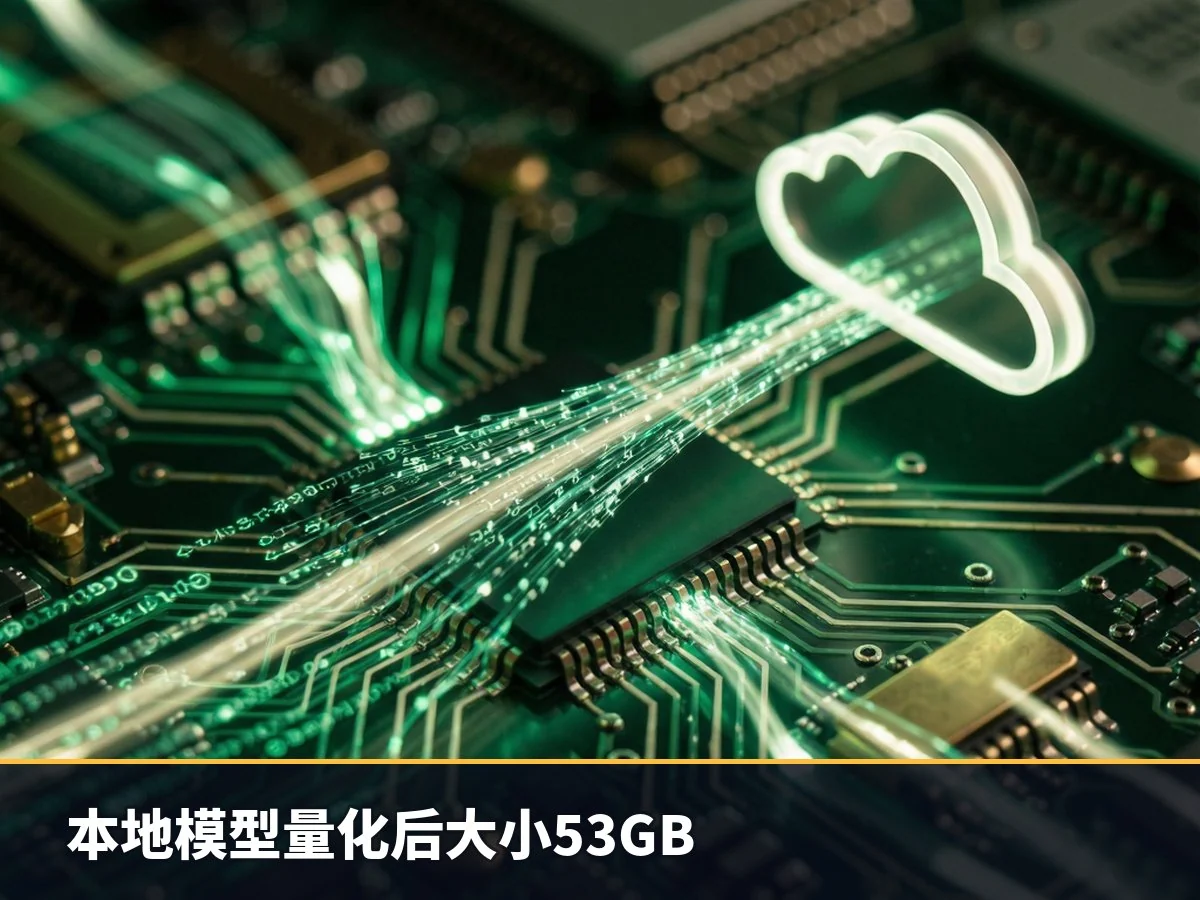 本地模型量化后大小53GB