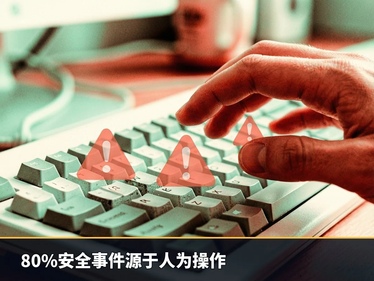 80%安全事件源于人为操作